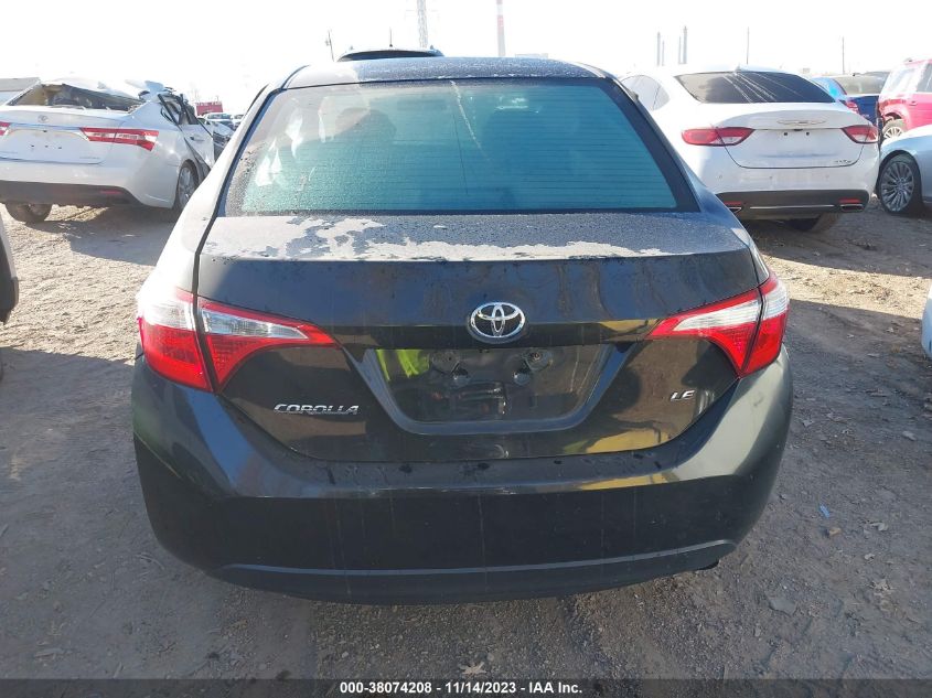 2014 Toyota Corolla Le VIN: 2T1BURHE7EC146202 Lot: 38074208