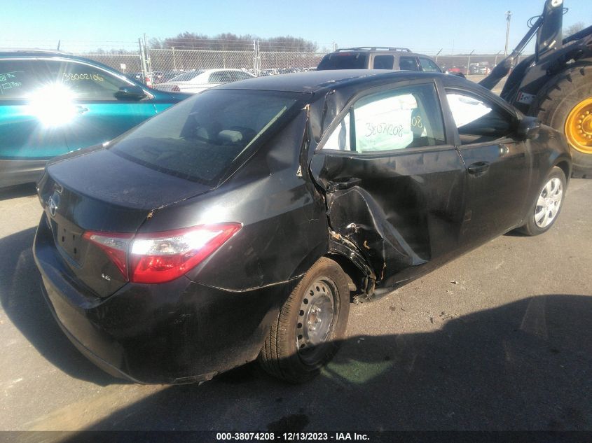 2014 Toyota Corolla Le VIN: 2T1BURHE7EC146202 Lot: 38074208