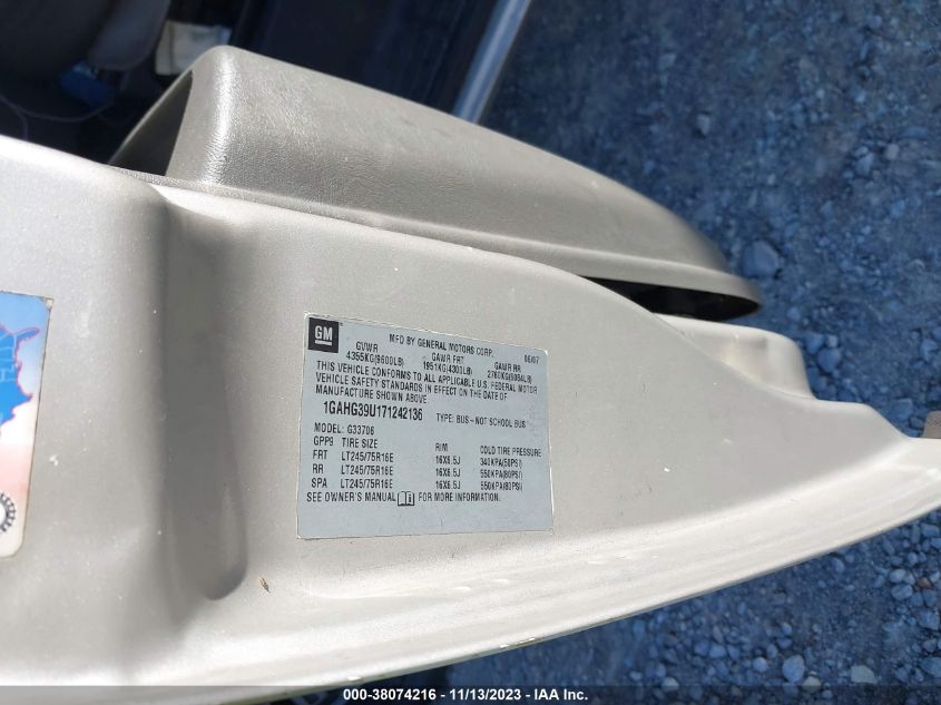 2017 Nissan Titan Sv/Sl/Platinum Reserve VIN: KNDJ23AU9P7872468 Lot: 38074216