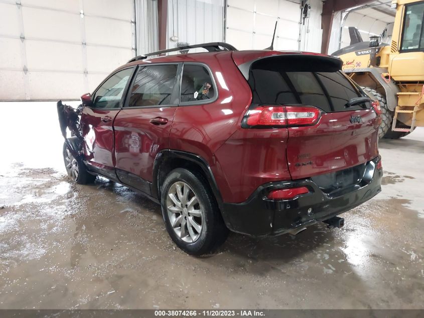 2018 Jeep Cherokee Latitude Tech Connect 4X4 VIN: 1C4PJMCB7JD617325 Lot: 38074266