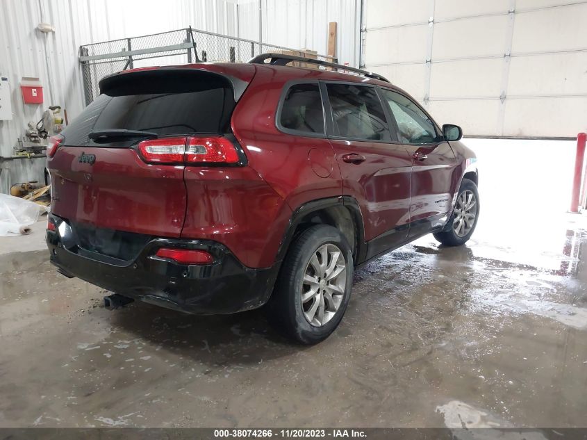 2018 Jeep Cherokee Latitude Tech Connect 4X4 VIN: 1C4PJMCB7JD617325 Lot: 38074266