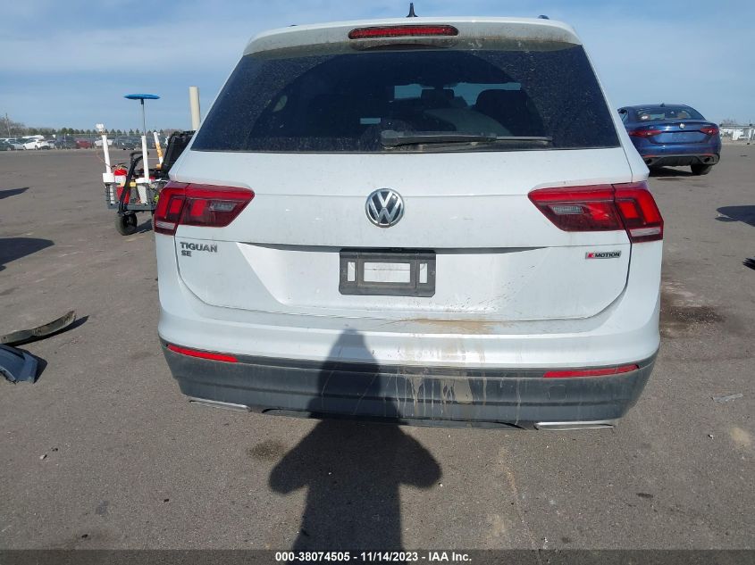 2019 Volkswagen Tiguan 2.0T Sel/2.0T Sel R-Line/2.0T Sel R-Line Black/2.0T Se VIN: 3VV2B7AX9KM045656 Lot: 38074505