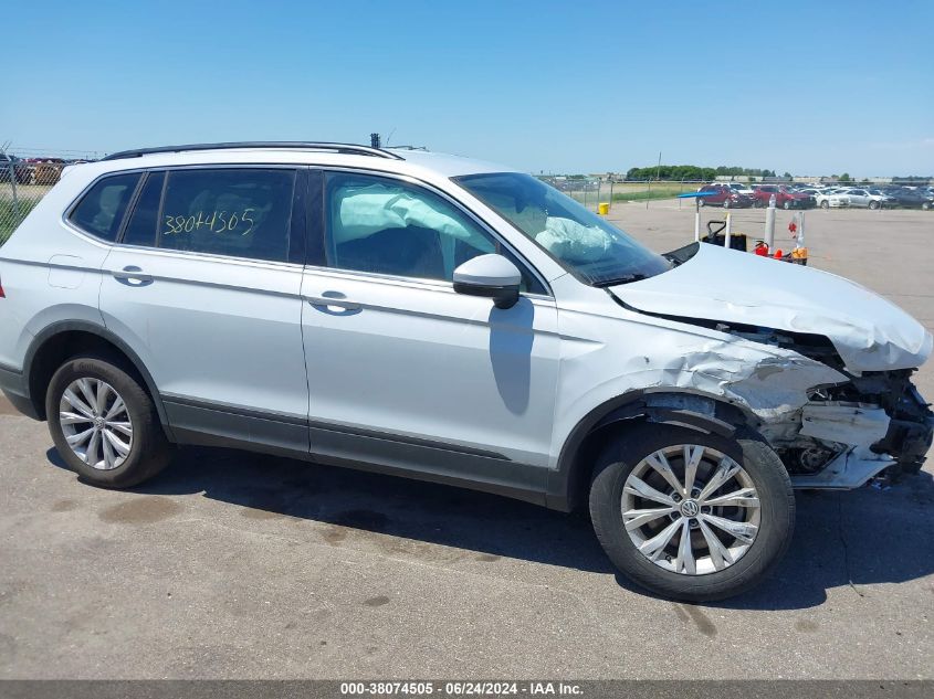 2019 Volkswagen Tiguan 2.0T Sel/2.0T Sel R-Line/2.0T Sel R-Line Black/2.0T Se VIN: 3VV2B7AX9KM045656 Lot: 38074505