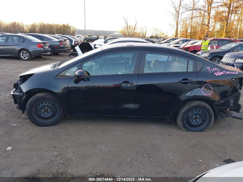 2015 Kia Rio Lx VIN: KNADM4A30F6458887 Lot: 38074540