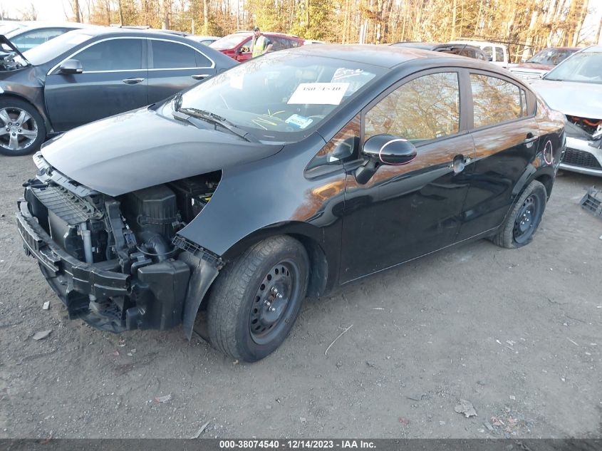 2015 Kia Rio Lx VIN: KNADM4A30F6458887 Lot: 38074540