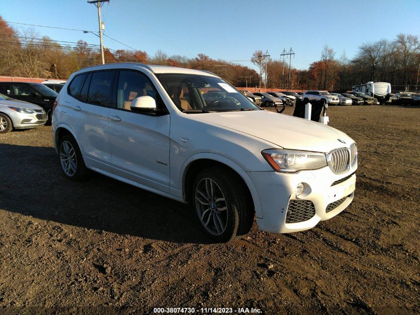 2015 BMW X3 xDrive28I VIN: 5UXWX9C53F0D55059 Lot: 38074730