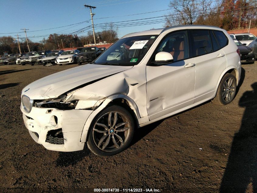 2015 BMW X3 xDrive28I VIN: 5UXWX9C53F0D55059 Lot: 38074730