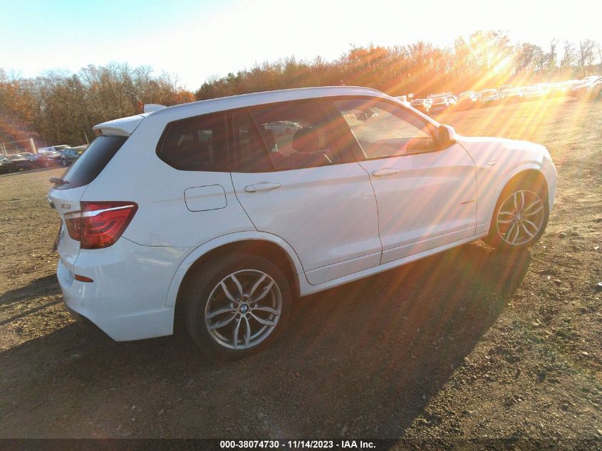 2015 BMW X3 xDrive28I VIN: 5UXWX9C53F0D55059 Lot: 38074730