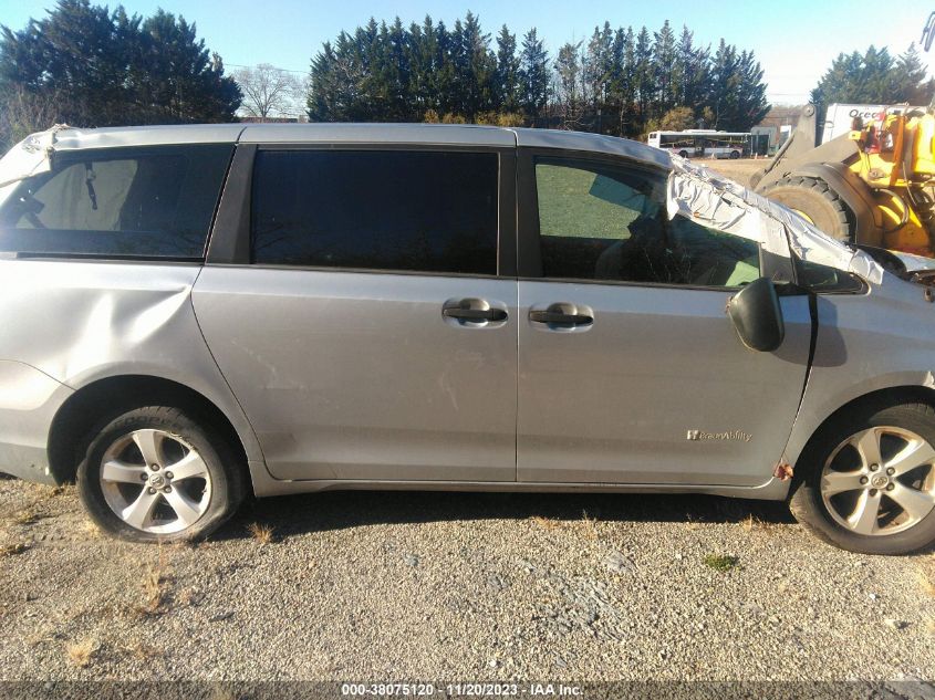 2014 Toyota Sienna L V6 7 Passenger VIN: 5TDZK3DC2ES516713 Lot: 38075120