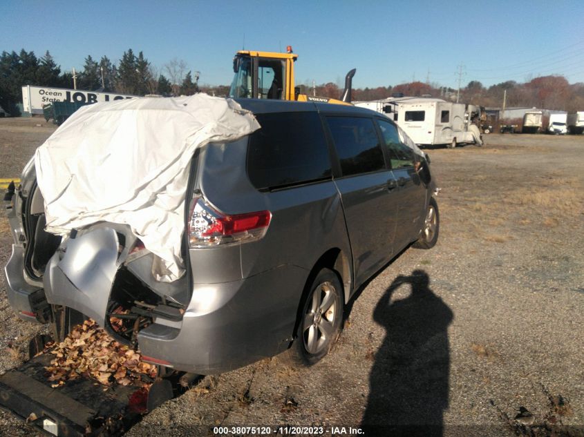 2014 Toyota Sienna L V6 7 Passenger VIN: 5TDZK3DC2ES516713 Lot: 38075120