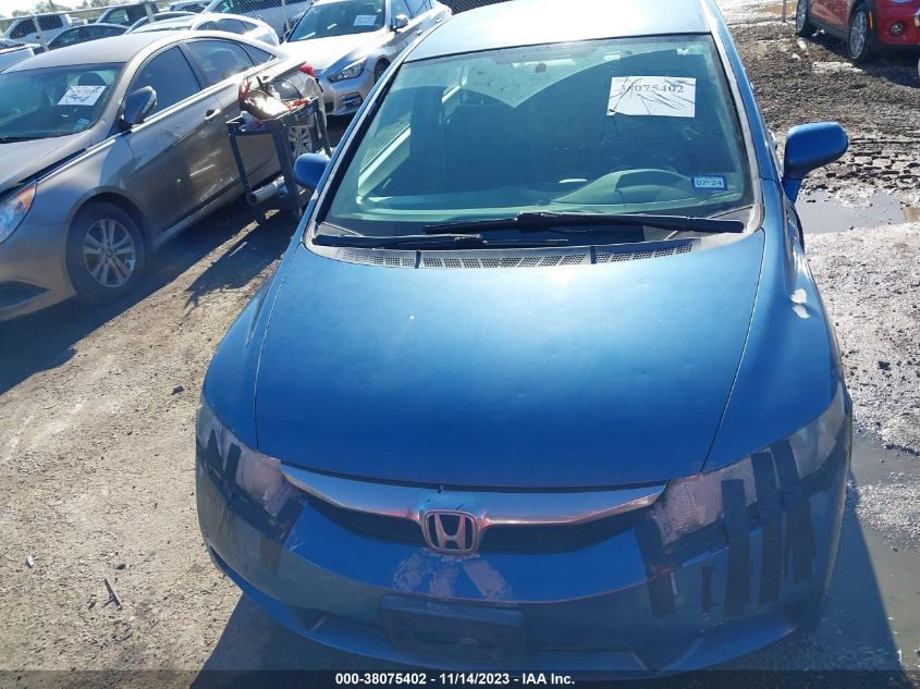 2010 Honda Civic Sdn Lx VIN: 2HGFA1F58AH319578 Lot: 38075402