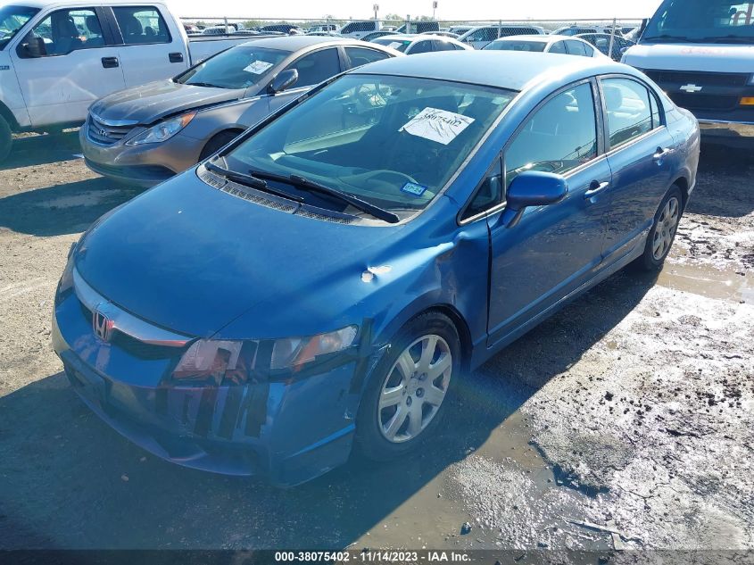 2010 Honda Civic Sdn Lx VIN: 2HGFA1F58AH319578 Lot: 38075402