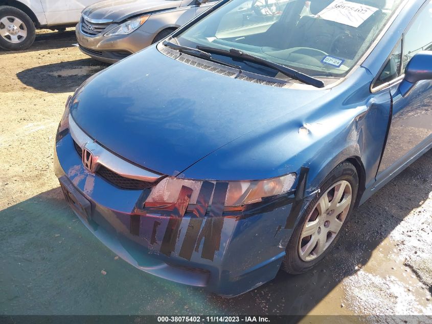 2010 Honda Civic Sdn Lx VIN: 2HGFA1F58AH319578 Lot: 38075402