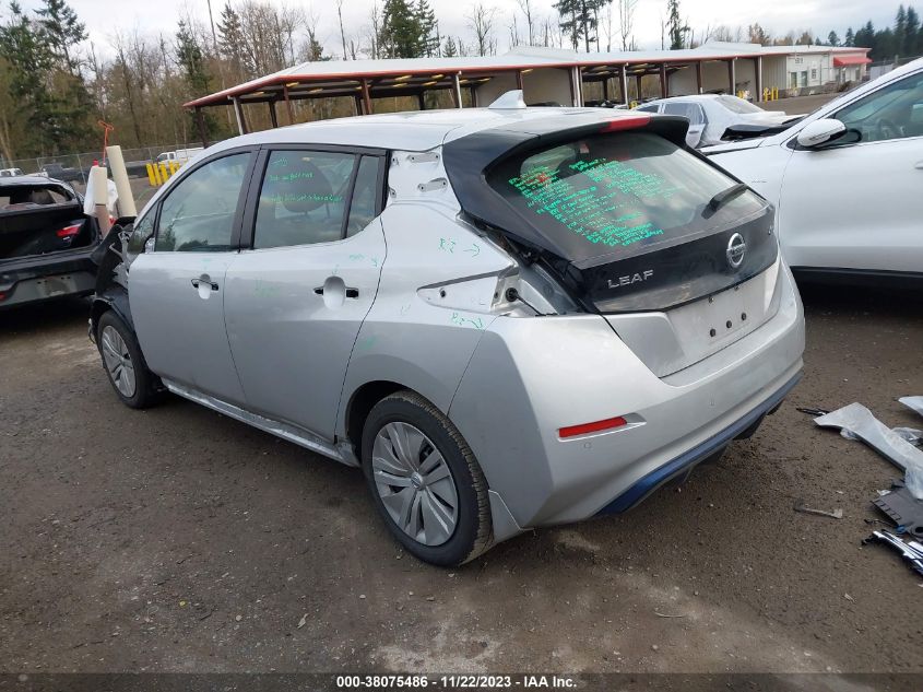 2022 Nissan Leaf S 40 Kwh VIN: 1N4AZ1BV3NC562205 Lot: 38075486