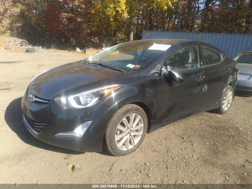 2016 Hyundai Elantra Se VIN: 3N1BC1CP0CK809139 Lot: 38075498