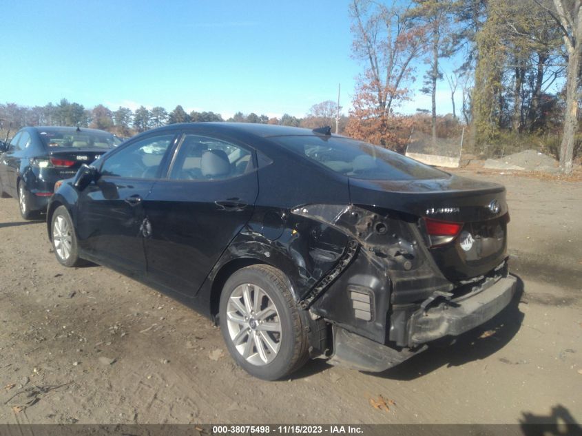 2016 Hyundai Elantra Se VIN: 3N1BC1CP0CK809139 Lot: 38075498