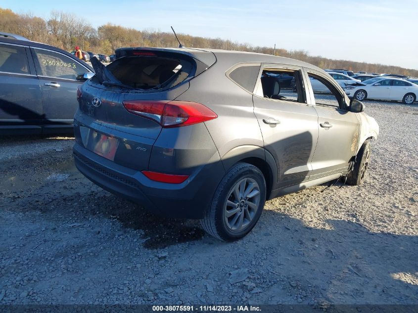 2018 Hyundai Tucson Se VIN: KM8J2CA40JU808565 Lot: 38075591