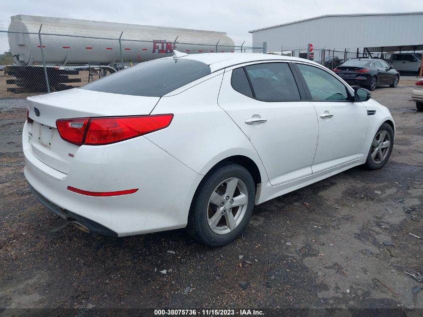 2015 Kia Optima Lx VIN: KNAGM4A76F5558157 Lot: 38075736