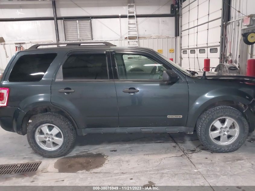 2008 Ford Escape Xlt VIN: 1FMCU03Z98KC72828 Lot: 38075949