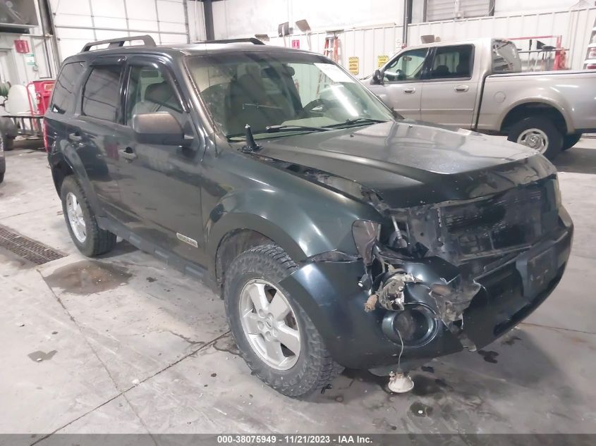 2008 Ford Escape Xlt VIN: 1FMCU03Z98KC72828 Lot: 38075949