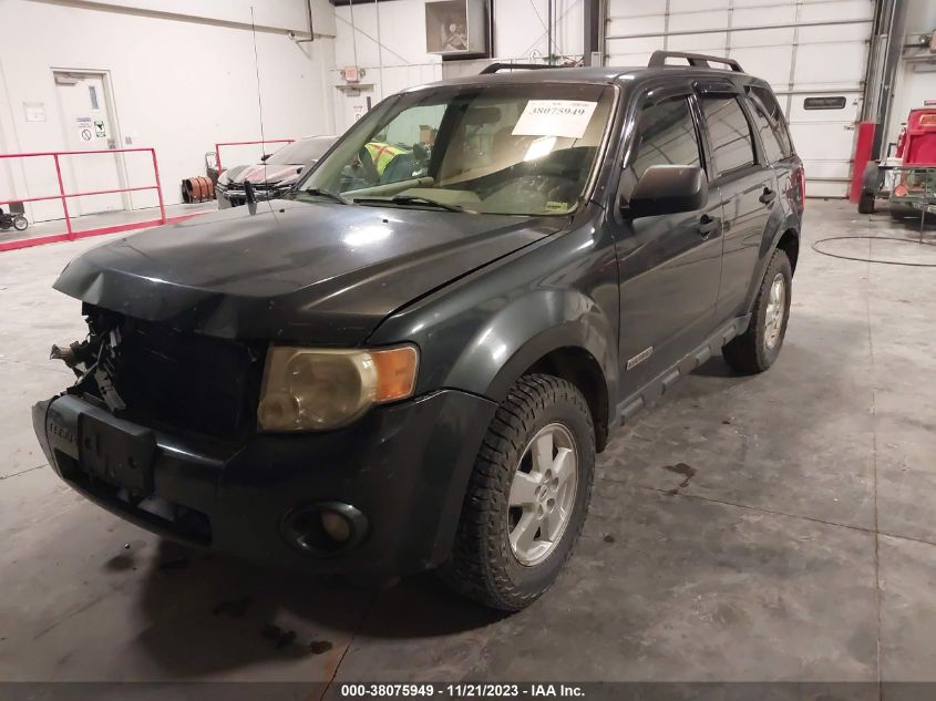 2008 Ford Escape Xlt VIN: 1FMCU03Z98KC72828 Lot: 38075949