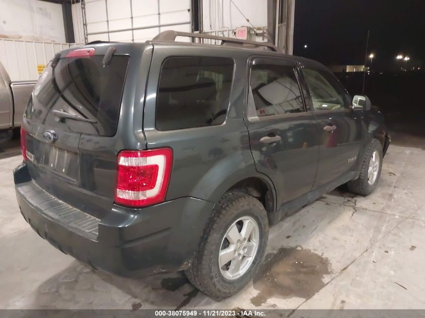 2008 Ford Escape Xlt VIN: 1FMCU03Z98KC72828 Lot: 38075949