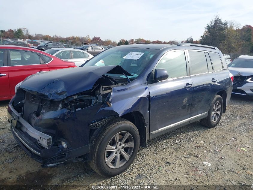 2011 Toyota Highlander Se V6 VIN: 5TDZK3EH4BS024626 Lot: 38076001