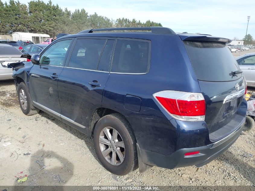 2011 Toyota Highlander Se V6 VIN: 5TDZK3EH4BS024626 Lot: 38076001