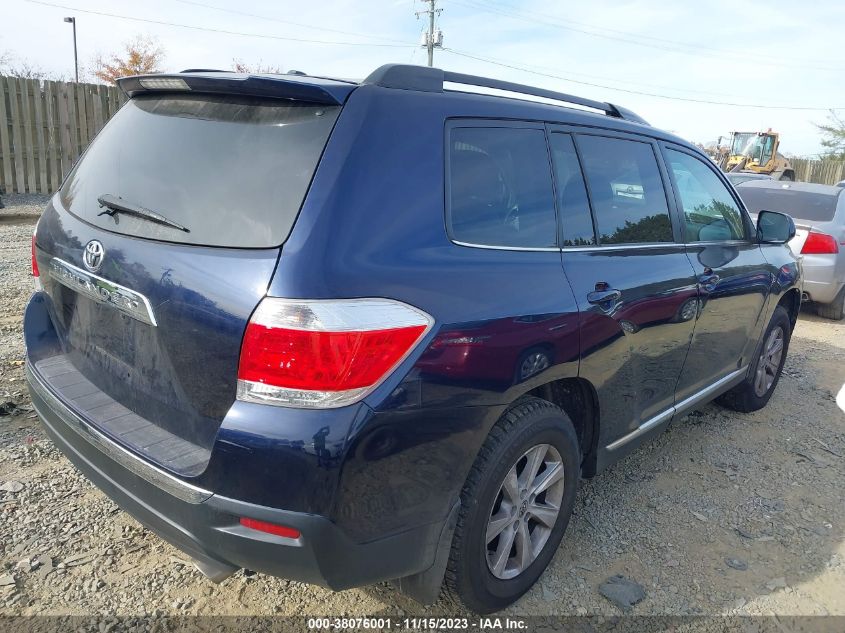 2011 Toyota Highlander Se V6 VIN: 5TDZK3EH4BS024626 Lot: 38076001