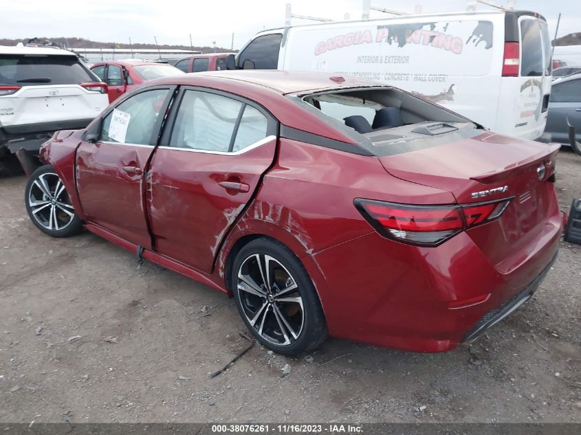 2020 Nissan Sentra Sr Xtronic Cvt VIN: 3N1AB8DV6LY272827 Lot: 38076261