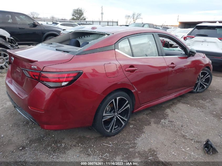 2020 Nissan Sentra Sr Xtronic Cvt VIN: 3N1AB8DV6LY272827 Lot: 38076261