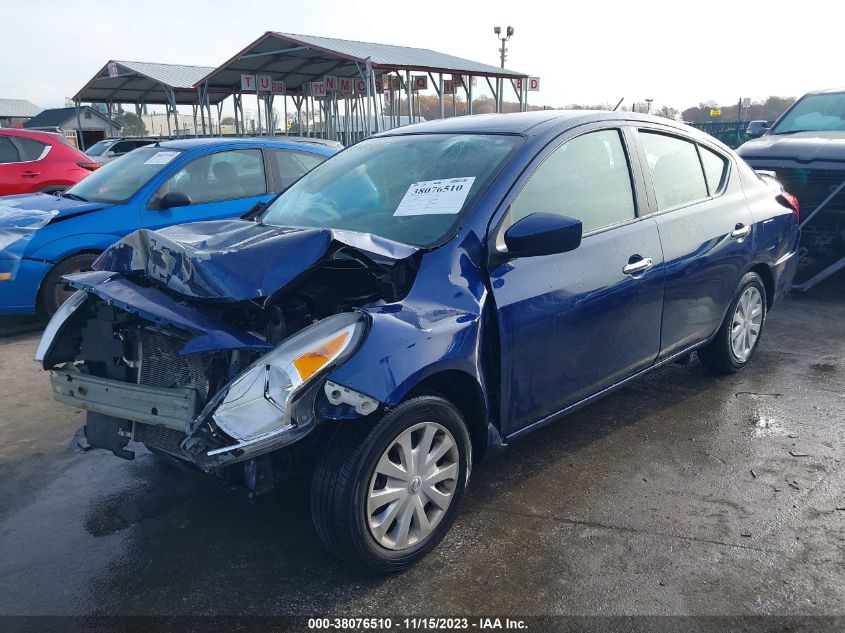 2019 Nissan Versa 1.6 Sv VIN: 3N1CN7AP2KL874734 Lot: 38076510