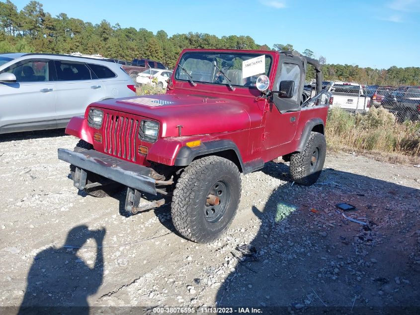 1995 Jeep Wrangler / Yj S/Rio Grande VIN: 1J4FY19PXSP207430 Lot: 38076595