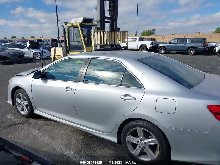 2014 Toyota Camry Se VIN: 4T1BF1FK3EU322990 Lot: 38076629