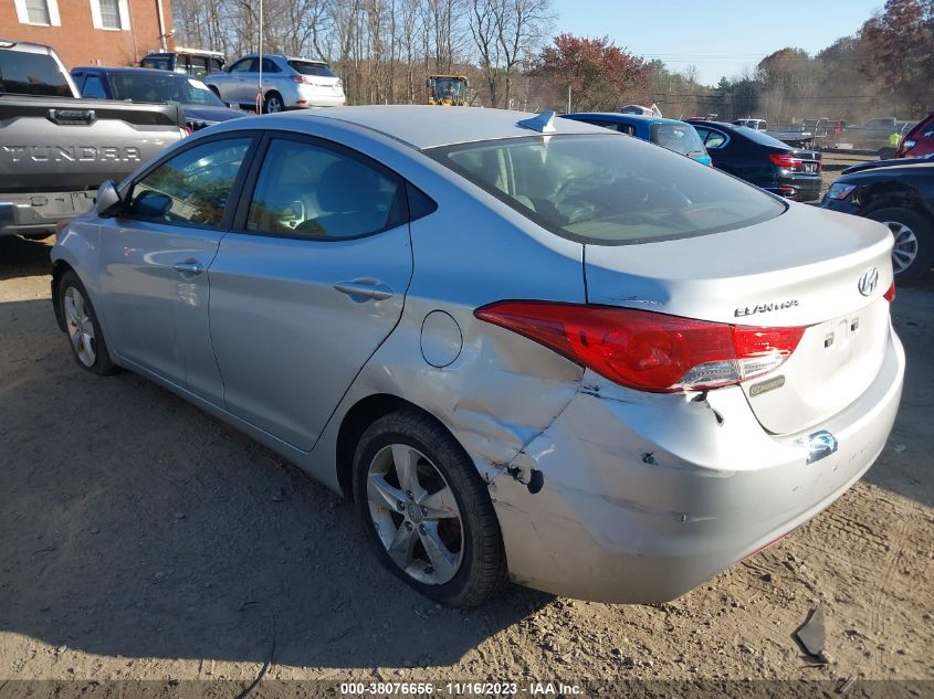 2012 Hyundai Elantra Gls (Ulsan Plant) VIN: KMHDH4AE3CU301043 Lot: 38076656