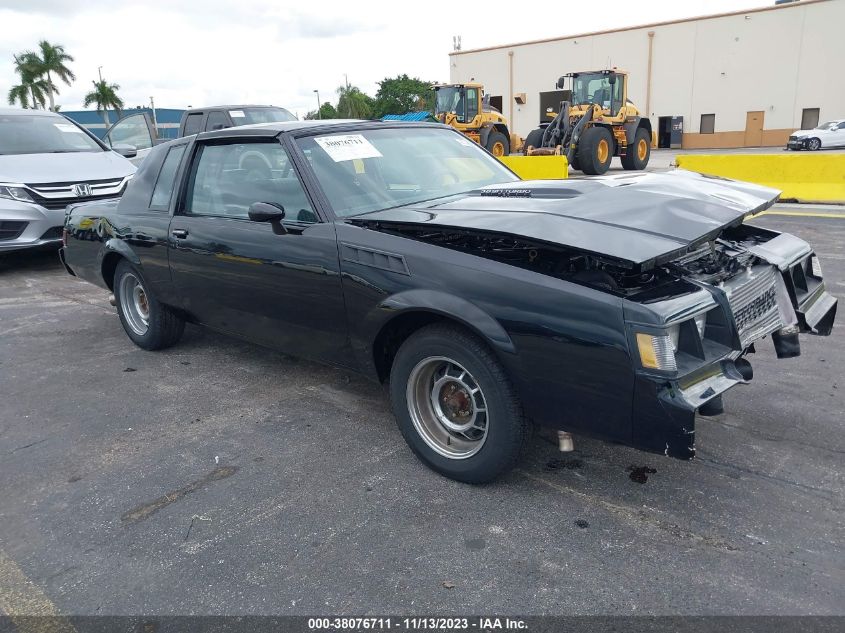 1987 Buick Regal VIN: 1G4GJ1174HP436412 Lot: 38076711