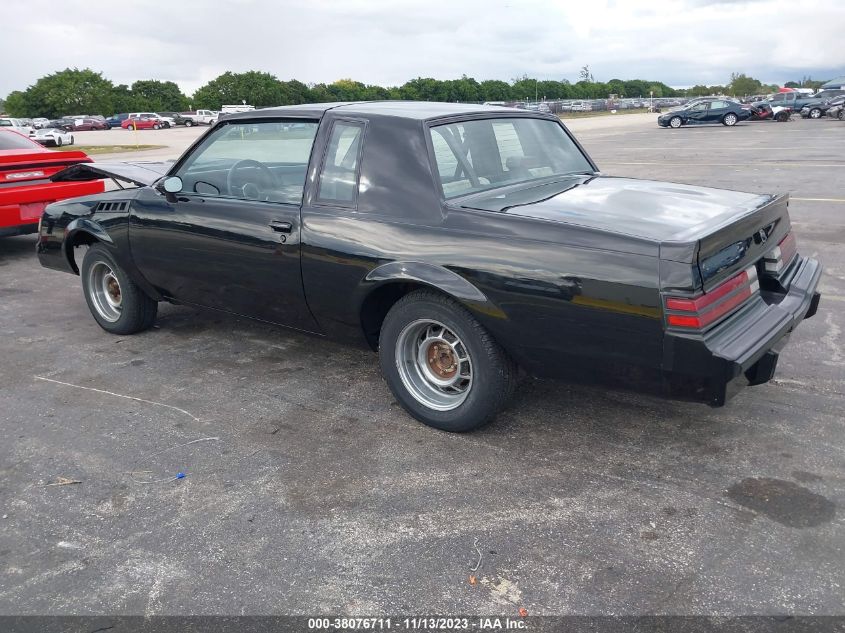 1987 Buick Regal VIN: 1G4GJ1174HP436412 Lot: 38076711