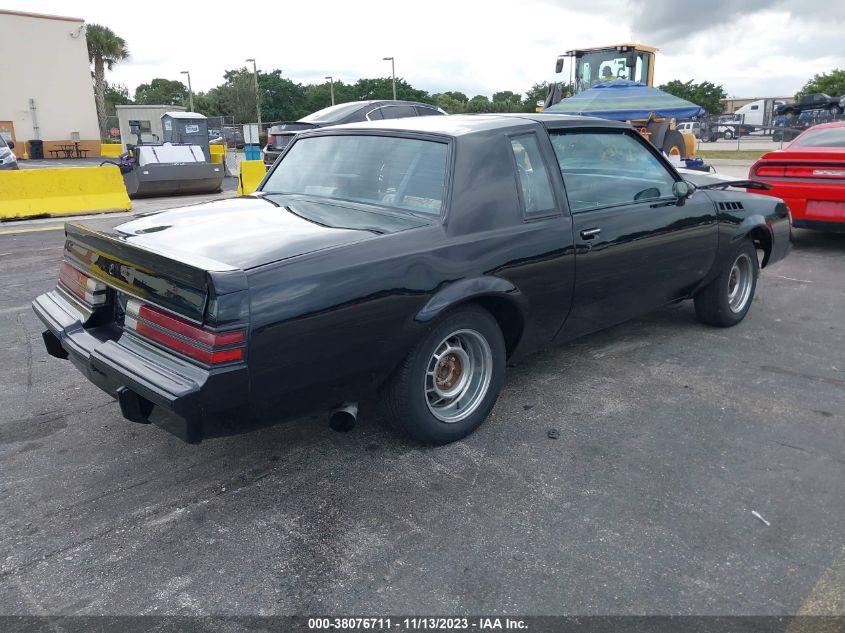 1987 Buick Regal VIN: 1G4GJ1174HP436412 Lot: 38076711