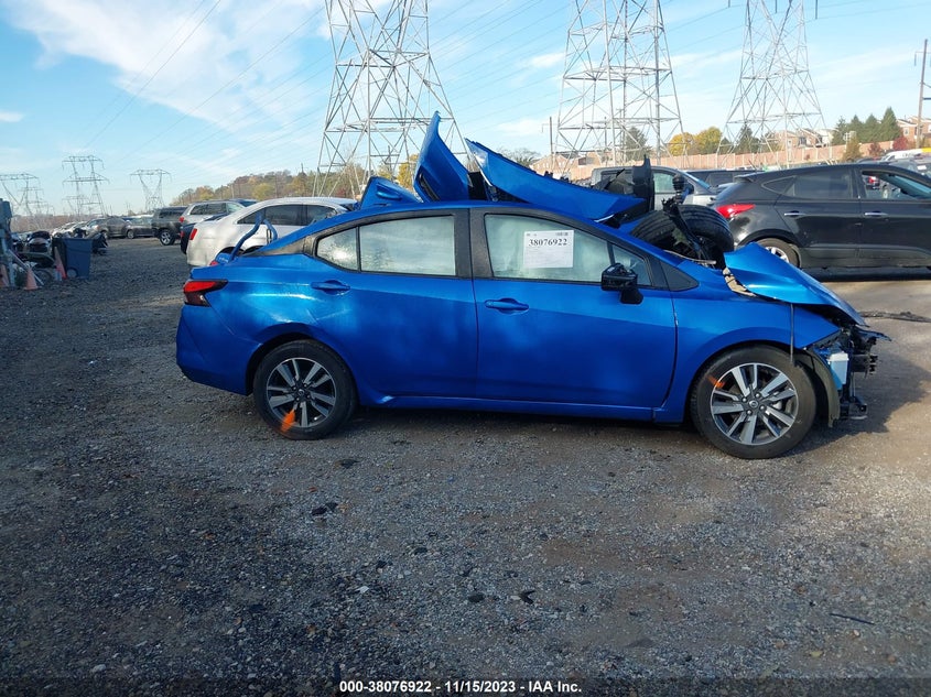 2021 Nissan Versa Sv Xtronic Cvt VIN: 3N1CN8EV5ML889536 Lot: 38076922