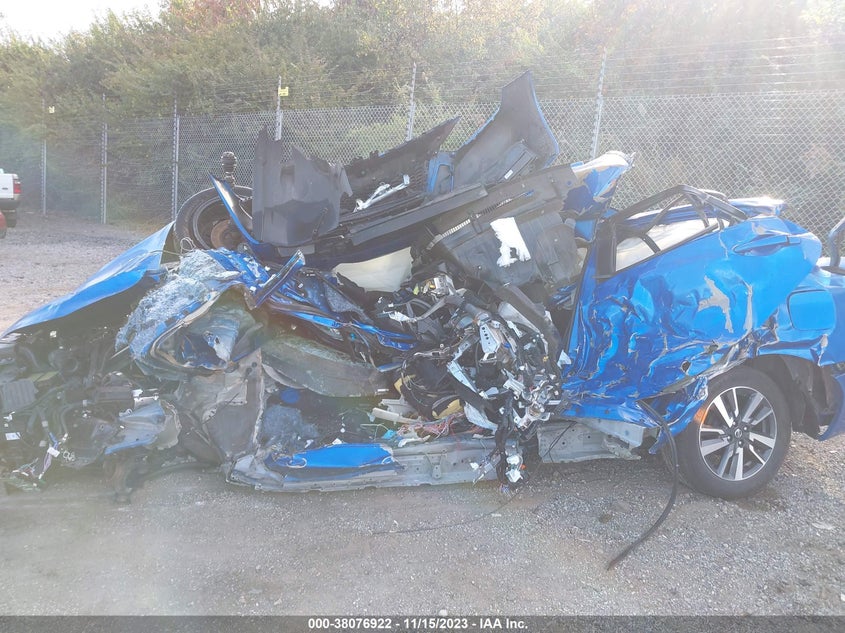 2021 Nissan Versa Sv Xtronic Cvt VIN: 3N1CN8EV5ML889536 Lot: 38076922