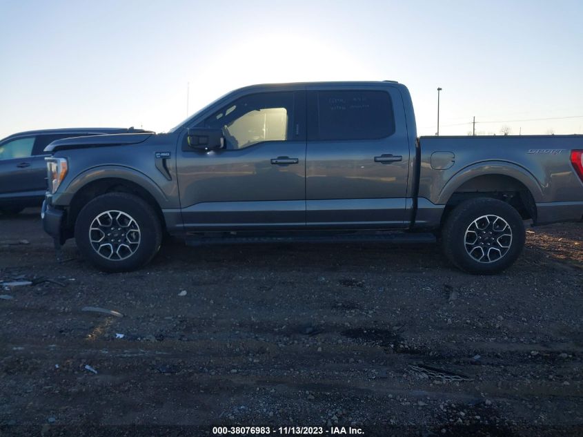 2023 Ford F-150 Xlt VIN: 1FTFW1E57PFA63817 Lot: 38076983