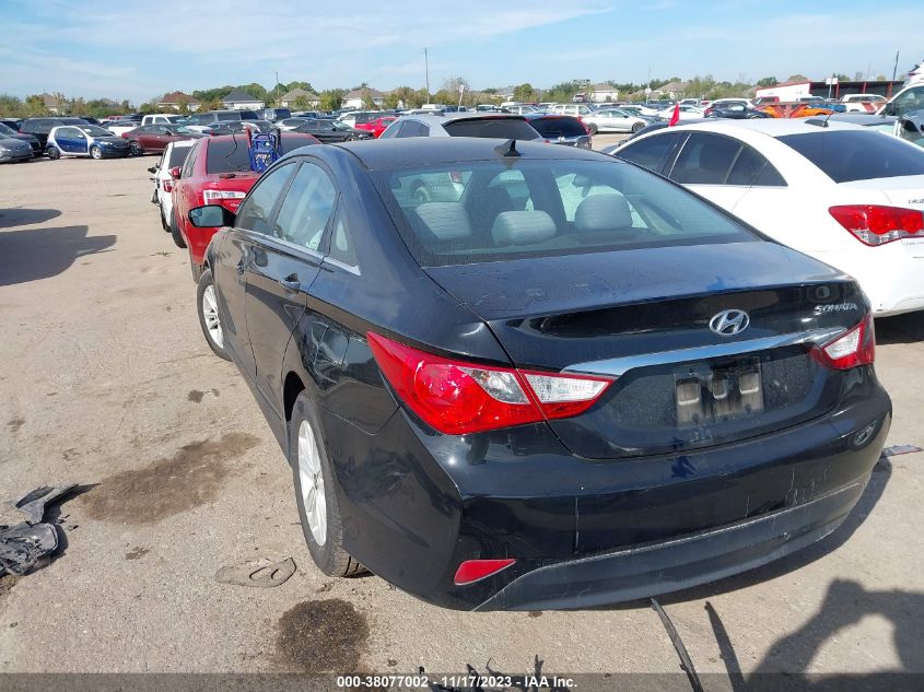 2014 Hyundai Sonata Gls VIN: 5NPEB4AC0EH944102 Lot: 38077002