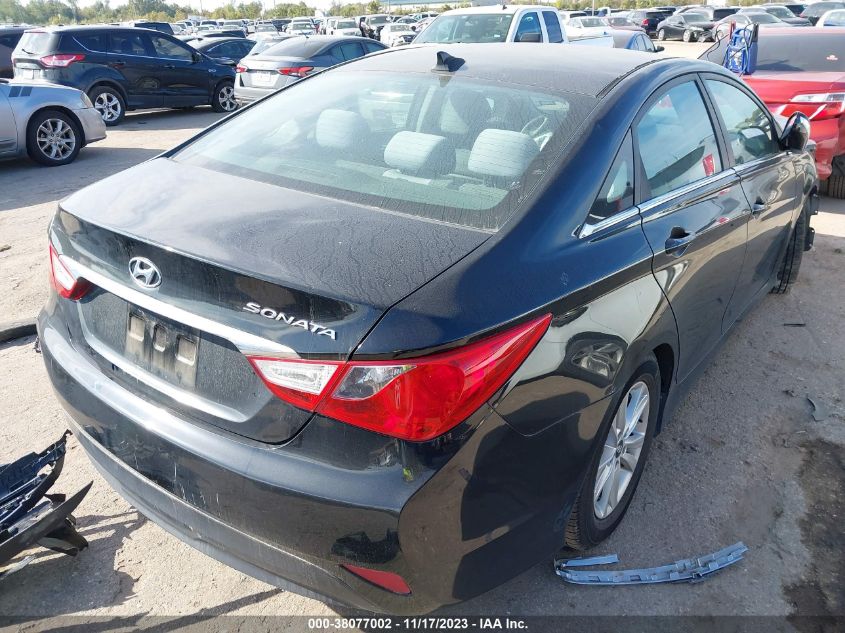 2014 Hyundai Sonata Gls VIN: 5NPEB4AC0EH944102 Lot: 38077002