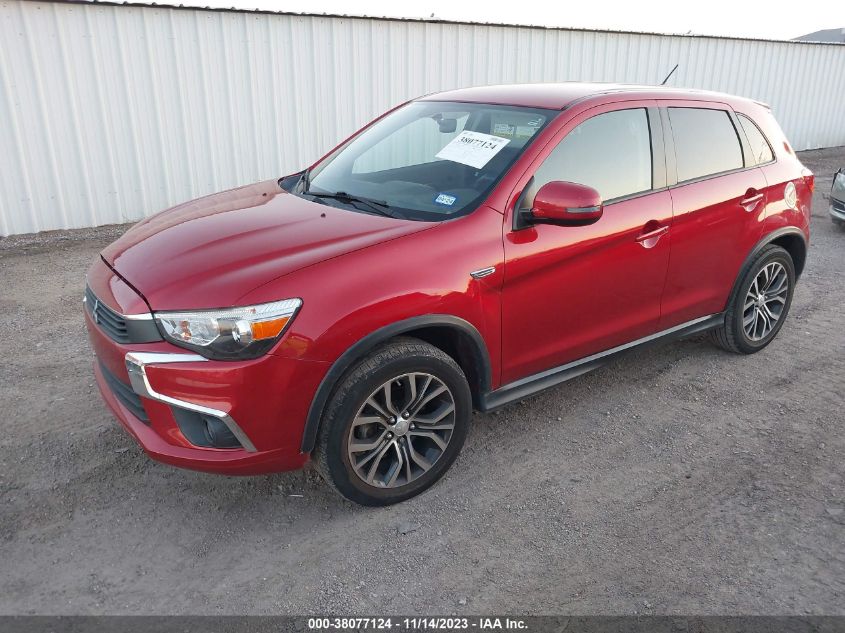 2016 Mitsubishi Outlander Sport 2.0 Es VIN: JA4AP3AUXGZ027337 Lot: 38077124