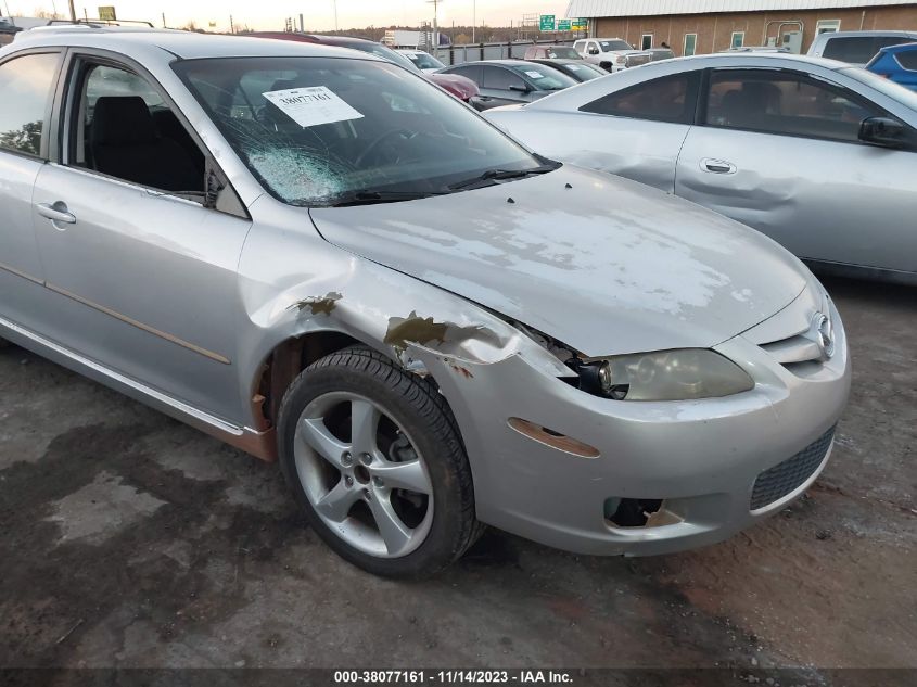 2008 Mazda Mazda6 I Sport Ve VIN: 1YVHP80C985M08724 Lot: 38077161