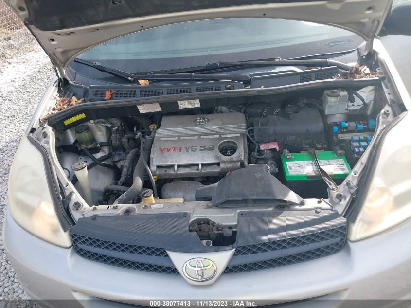 2005 Toyota Sienna Ce/Le VIN: 5TDZA23C15S252365 Lot: 38077413