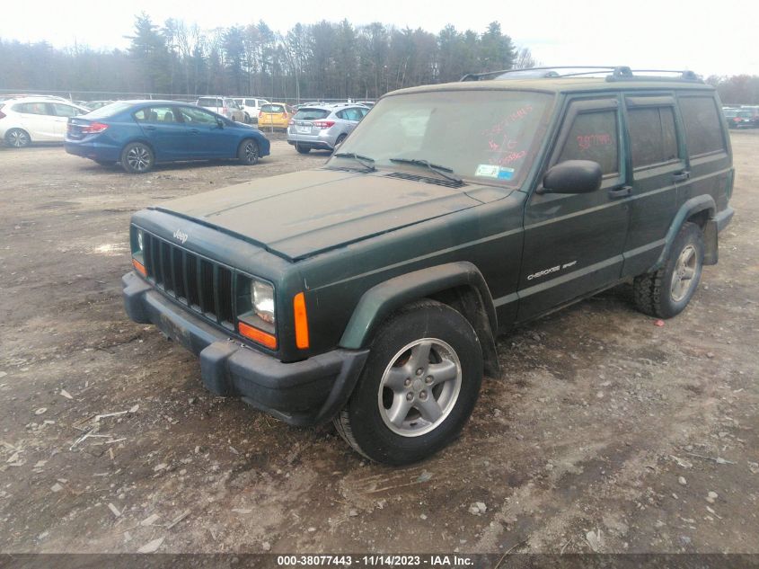 1999 Jeep Cherokee VIN: 1J4FF68F5XL554512 Lot: 38077443