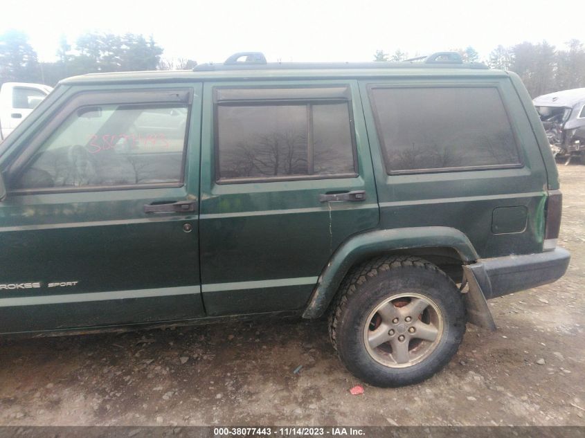 1999 Jeep Cherokee VIN: 1J4FF68F5XL554512 Lot: 38077443