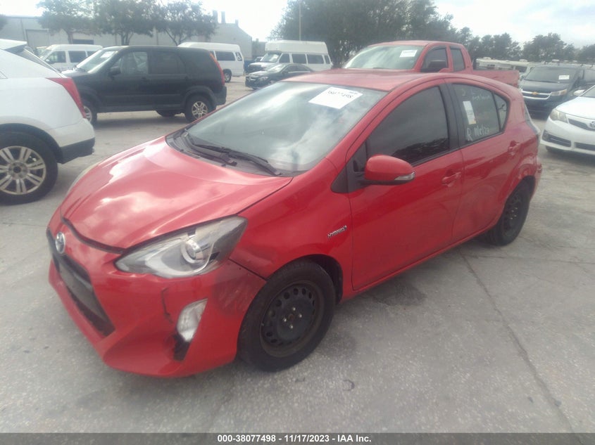 2015 Toyota Prius C Four/One/Three/Two VIN: JTDKDTB31F1579671 Lot: 38077498