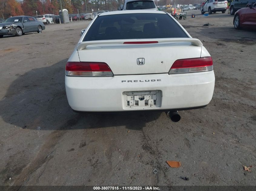 2000 Honda Prelude VIN: JHMBB6246YC002558 Lot: 38077515